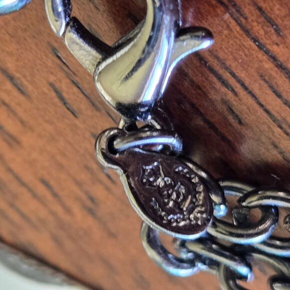 Premier Designs Black and Silver Tone Necklace Jewelry Womwns Adjustable - Picture 3 of 15